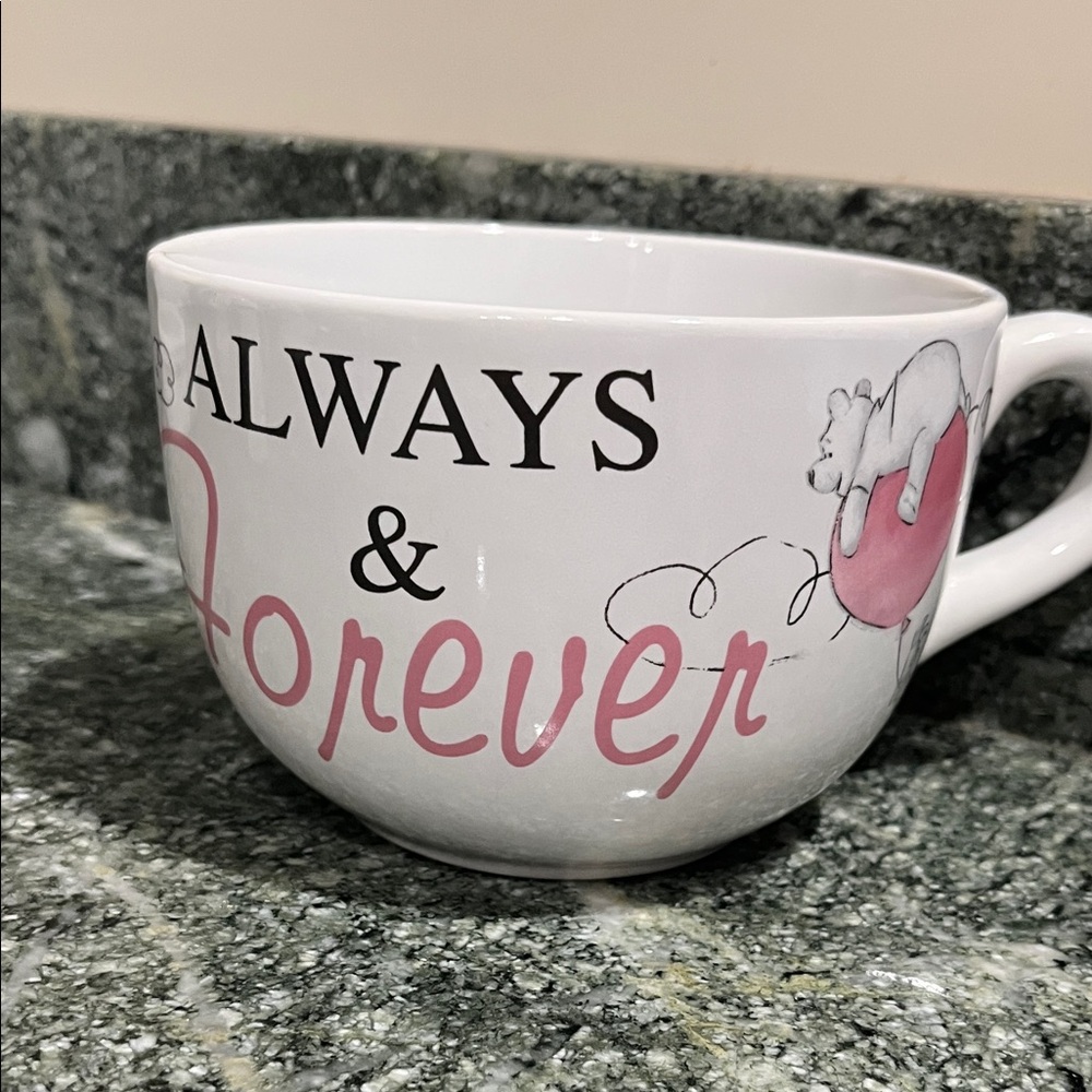 Disney Charming White and Pink Mug with Winnie the Pooh